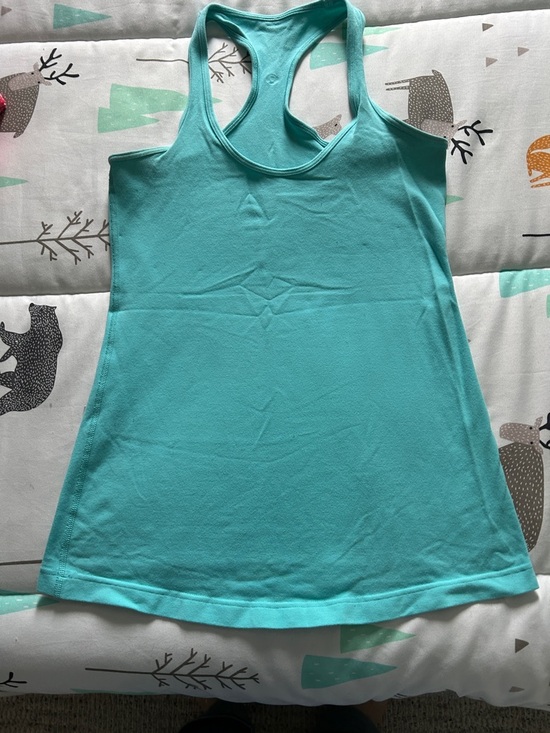 lululemon athletica Tops - Lululemon Racerback Tank Top - Aqua